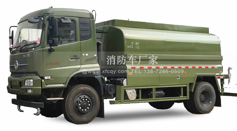 東風(fēng)8-10噸四驅(qū)森林消防車圖片